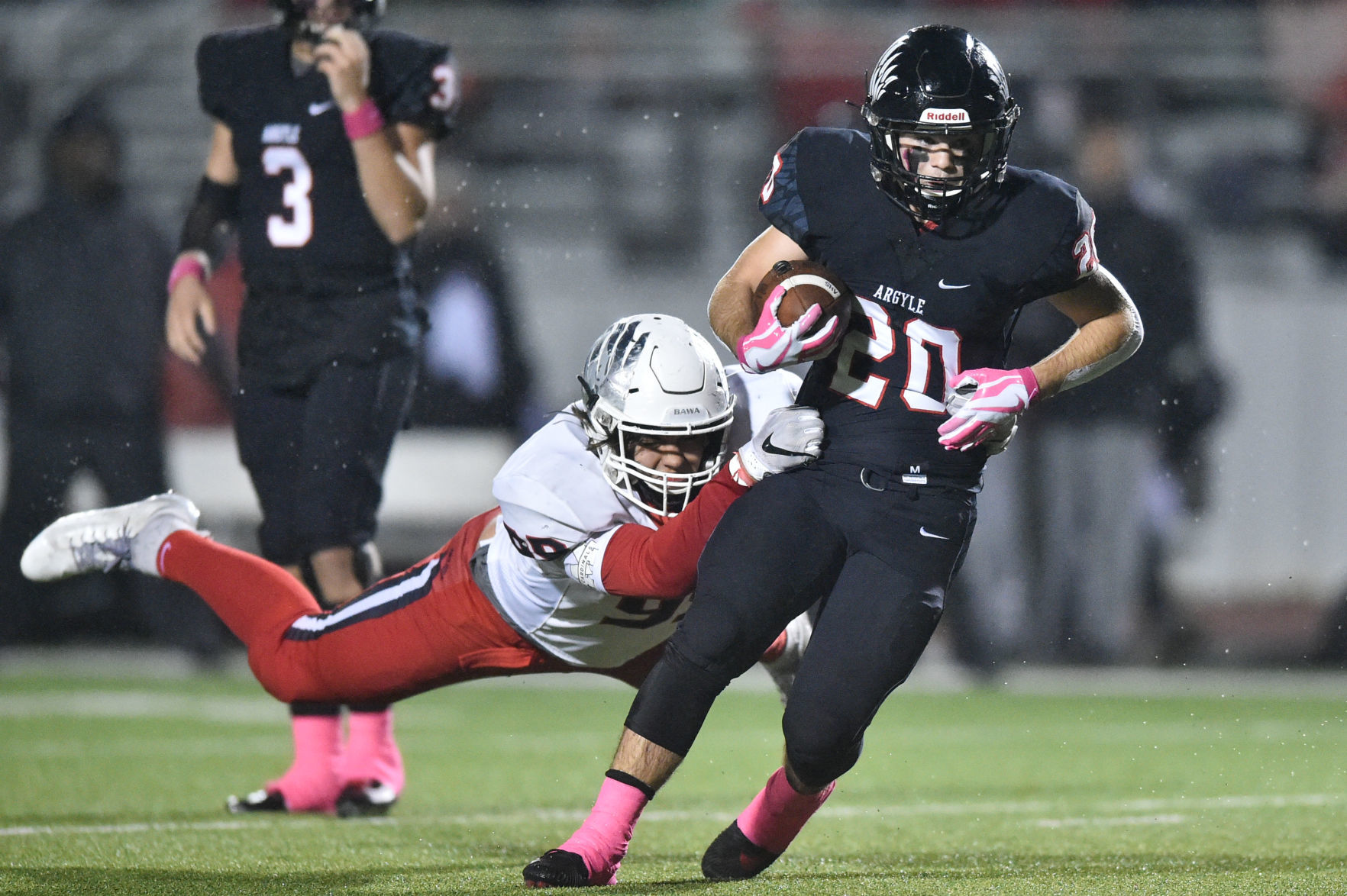 Argyle running back Luke Farris